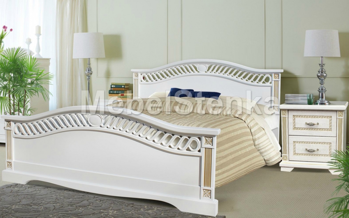 Кровати из дерева